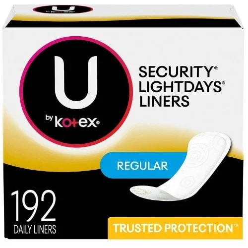 Security Lightdays Liners - 192 Daily Liners