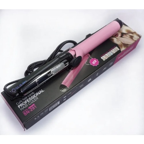 Hair Curler With 3 Pin