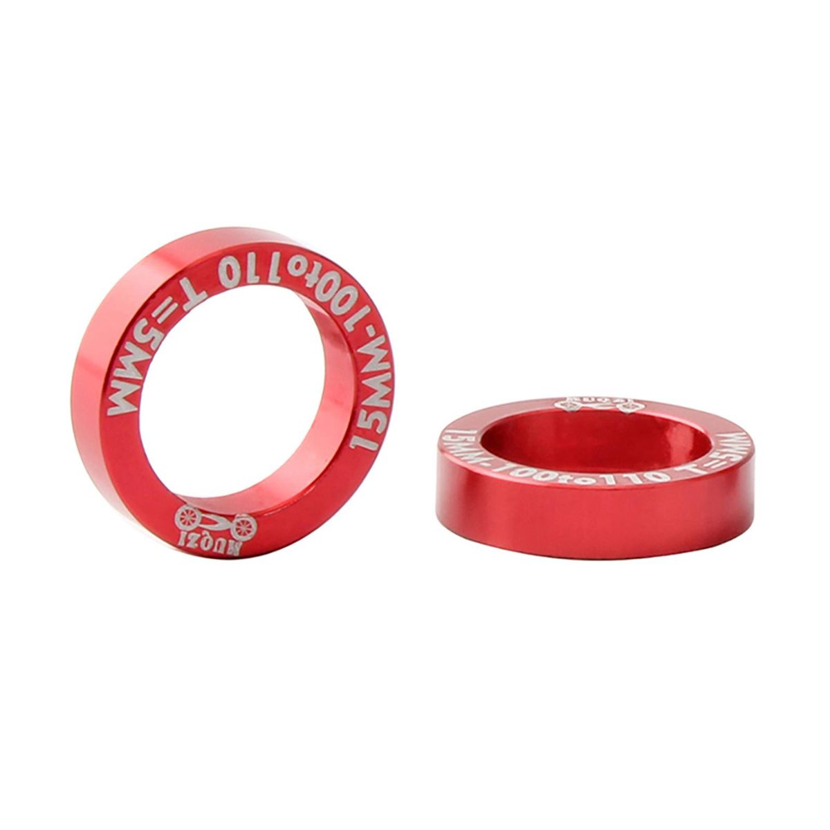 Bike Hub Conversion Spacers Front Rear Bicycle Hub Conversion Spacers Bicycle Accessory