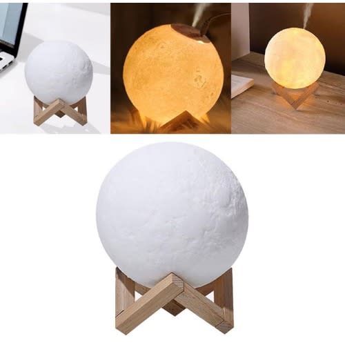 Rechargeable Moon Lamp Humidifier