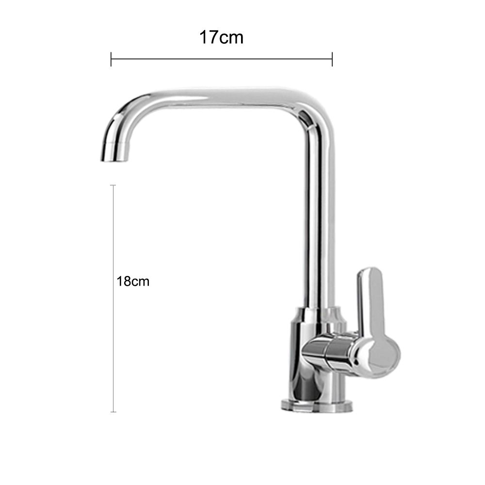 Kitchen Faucets Silver Single Handle Pull Out Kitchen Tap Single Hole Handle Swivel 360 Degree Water Mixer Tap Taps