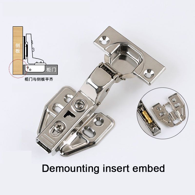 304Stainless Steel Hinge Kitchen Hydraulic Soft Close Door Hinge Furniture Shock Absorber Wooden Furniture Hinge Hardware