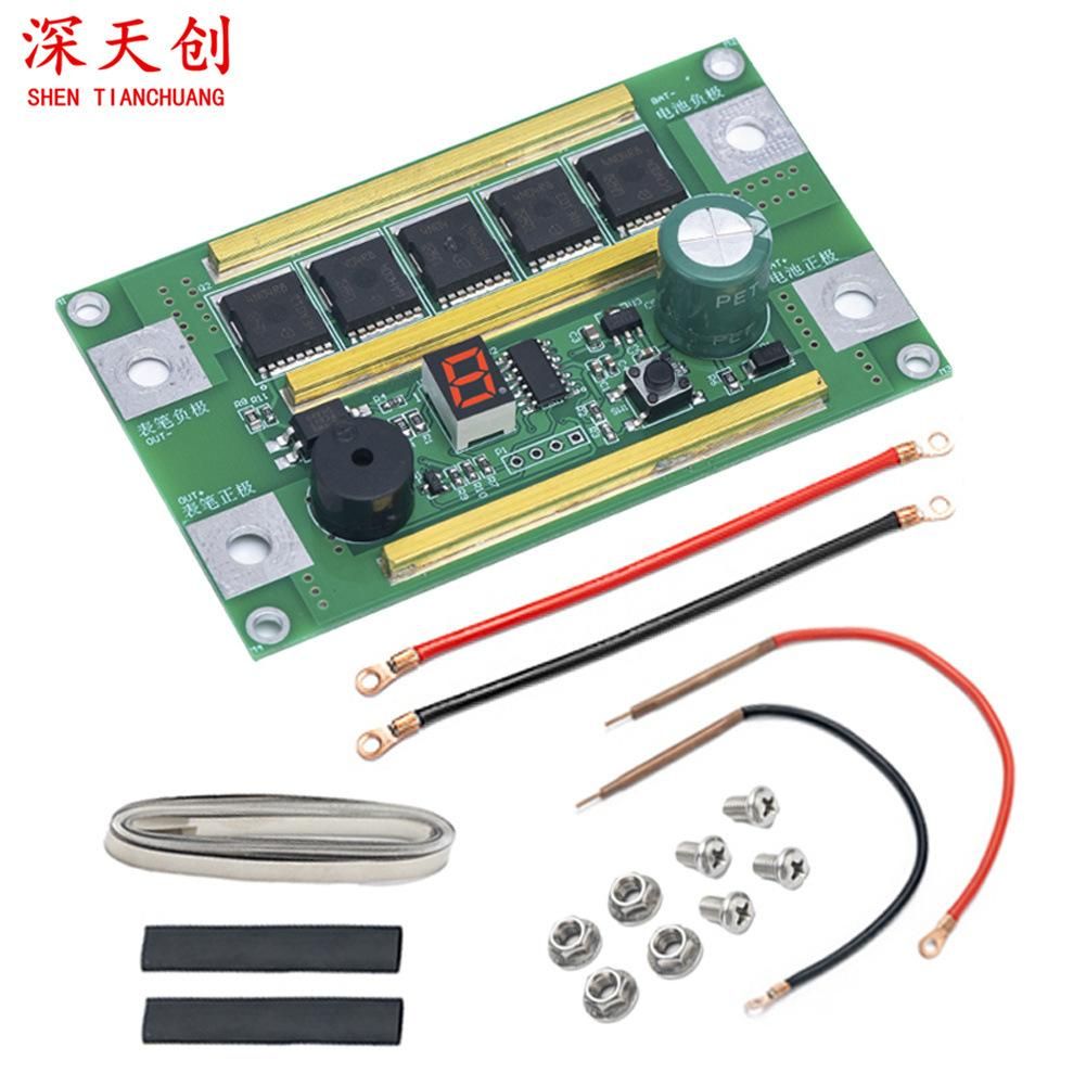 Portable Spot-Welder Control Panel DIY Full Set of Accessories Integrated Pen Small 18650 Automatic Lithium Battery Welding 12V