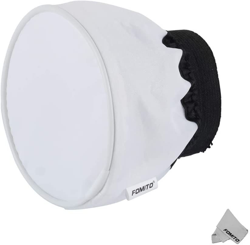 Flash Diffuser For Godox V1 Flash (White)