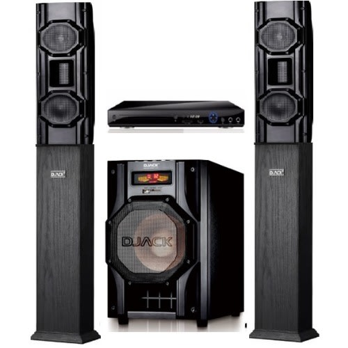 2.1ch Home Theatre Speaker Dj-x2 + Free LG Dvd