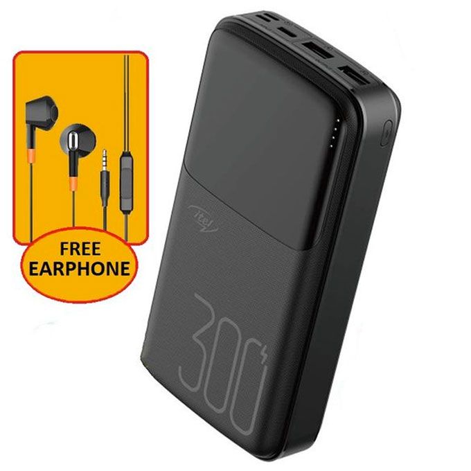 30000mAh Triple Input Fast Charging Power Bank + Free Gift