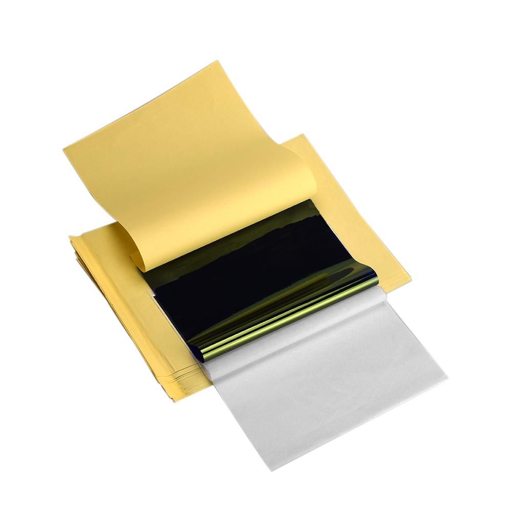 50 Sheets Tattoo Transfer Paper Tattooing A4 Tattoo Thermal Paper Transfer Stencil Paper Tattoo Paper for Tattoo Supplies Kit