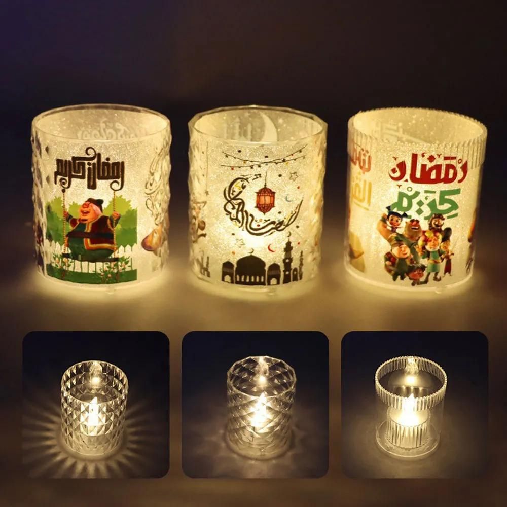 Ramadan LED Electronic Transparent Lamp Night Light-B