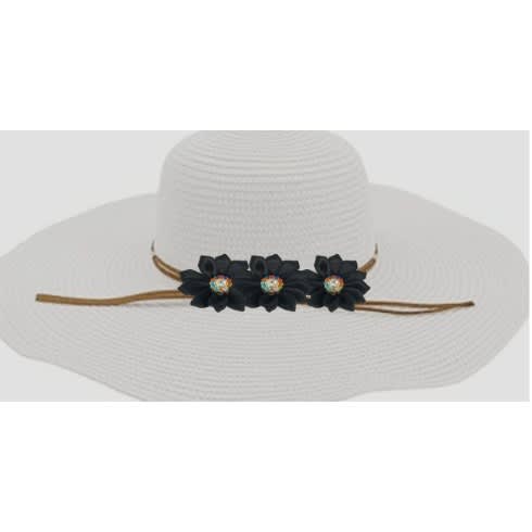 50 Mini Black Sewing Flowers Diy Craft Girl Kid Doll Wear Fashion Bridal Accessory