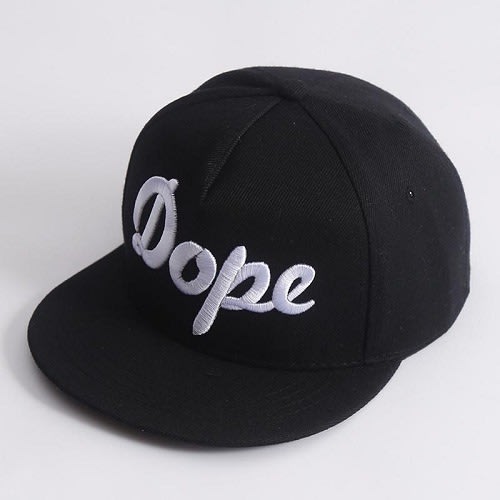 Men's Dope Snapback Cap - Black