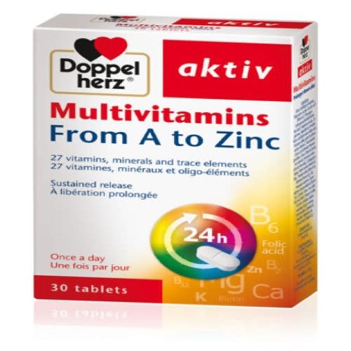 Multivitamins From A to Zinc