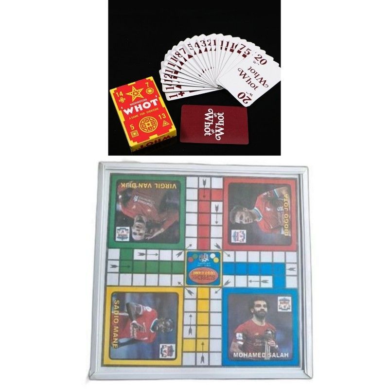 Unbreakable Glass Family And Friends Ludo+ Free Whot Game