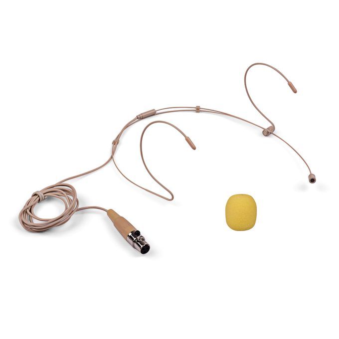 Lightweight Headworn Headset Microphone Condenser Mic 3-pin
