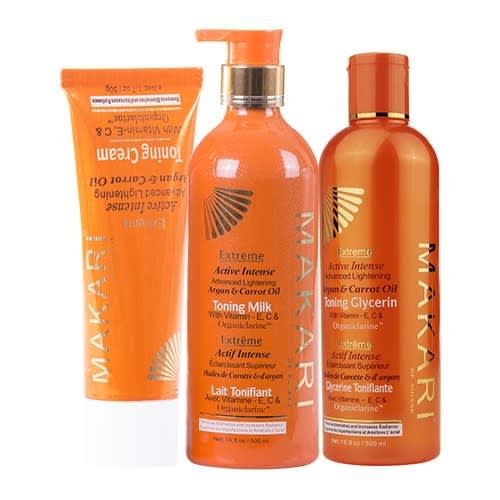 Extreme Carrot And Argan Lotion + Glycerin + Cream - 500ml
