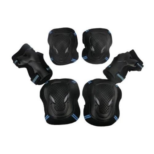 Wrist Elbow  Knee Protective Pads - Blue