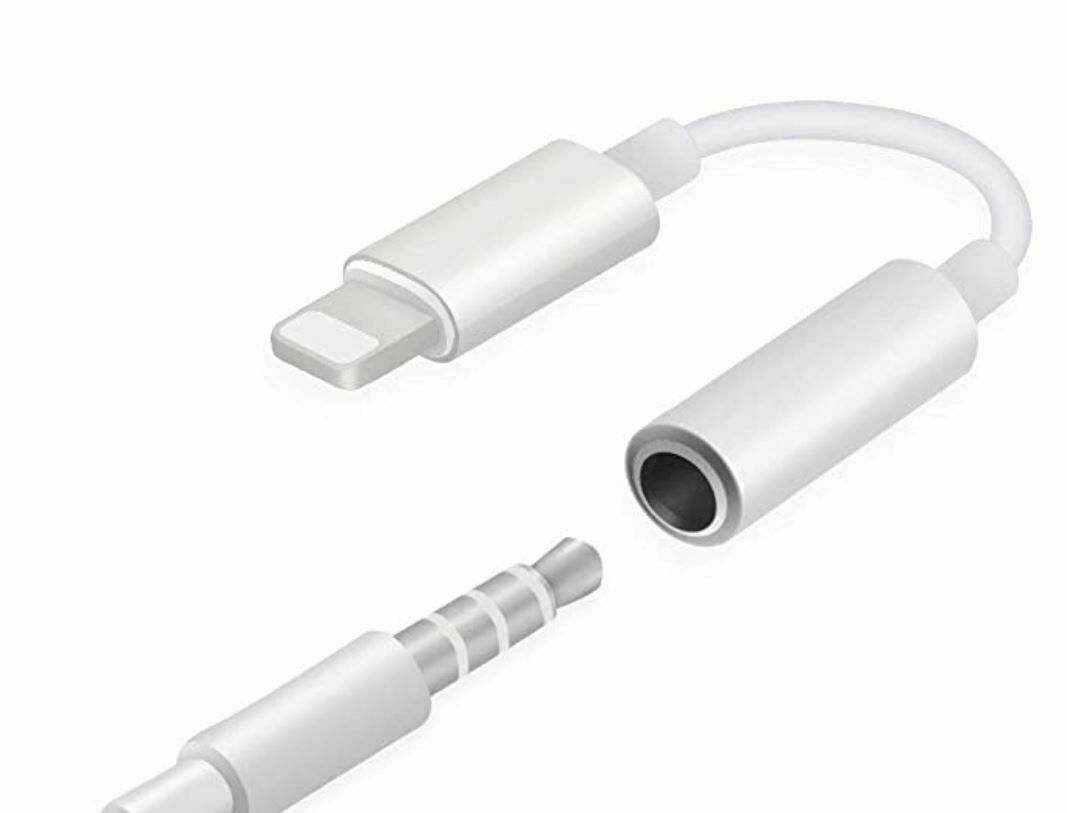 Iphone 13 12 11 X 8 7 Headphone Audio Jack Converter Lightening