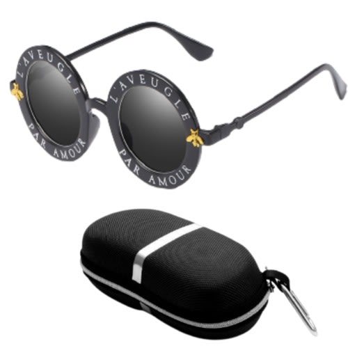 Steam Punk Unisex Sunglasses With Pouch