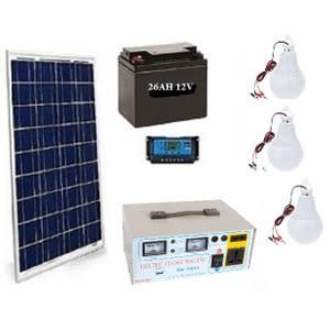 500w Home Solar Lighting System For Tv, Laptop And Lights
