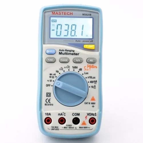 Backlit Dmm Digital Multimeter - Ms8209