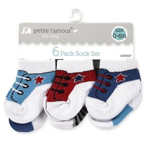 Baby Boy And Girl Socks - 6 Pairs