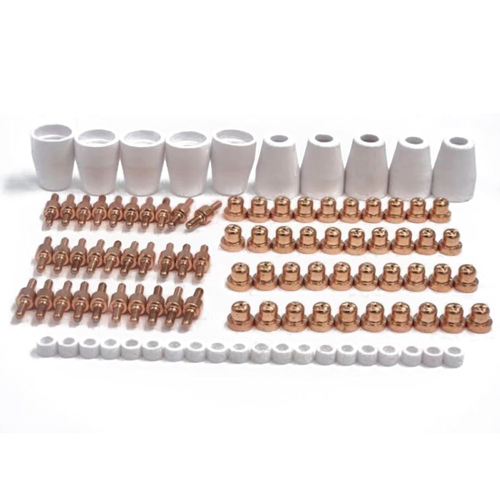 100pcs PT31 Extend Plasma Cutter Torch Nozzle Electrodes