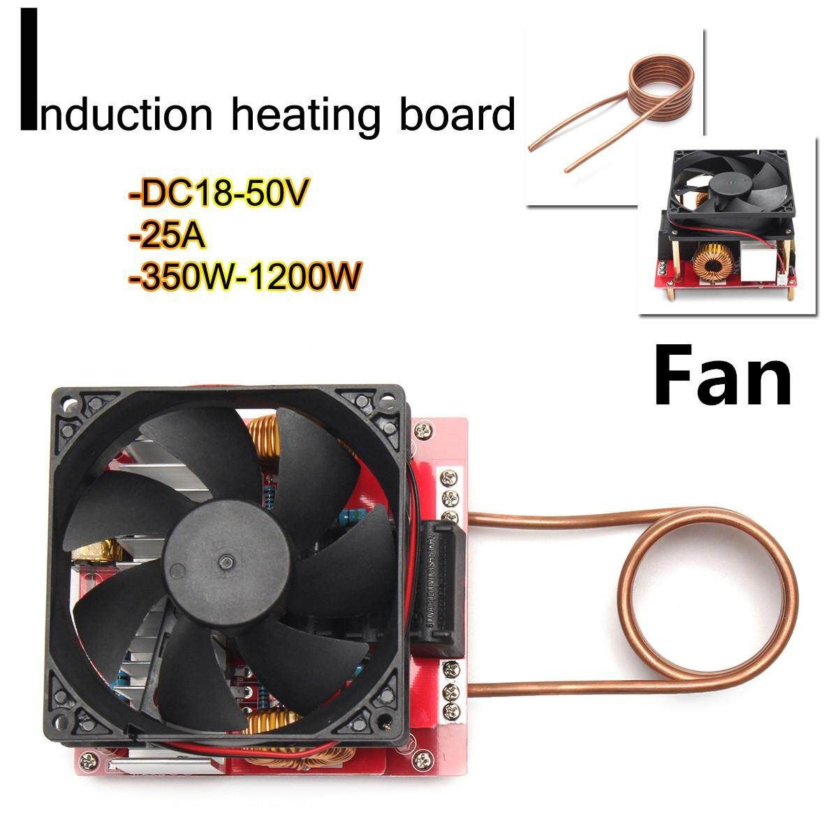 25A ZVS Induction Heating Board Flyback Driver Heater DIY Cooker + Ignition Coil