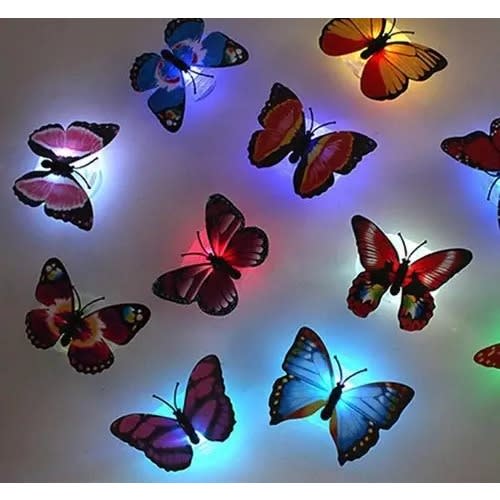 3d Decoration Butterfly  Led Light - 5 Pieces