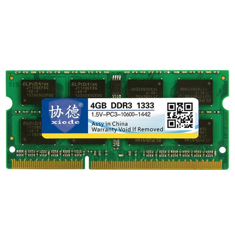 XIEDE X043 DDR3 1333MHz 4GB 1.5V Memory RAM Module