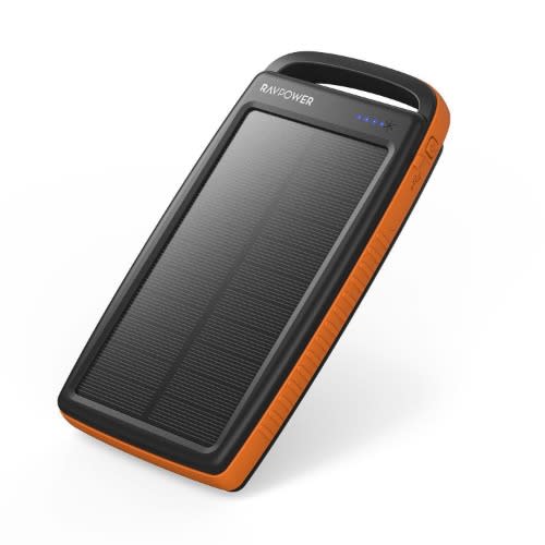 20000mAh Portable Charger Solar Power Bank For iPhone, iPad And Android
