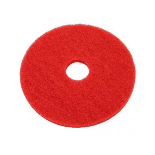 17" Floor Cleaning Pad- Red