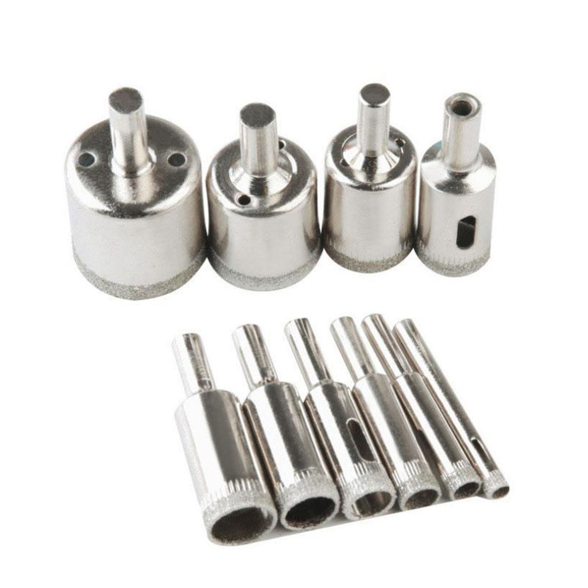 Diamond Drill Bit Set 10Pcs Hole Saw 6-32mm For Diamond