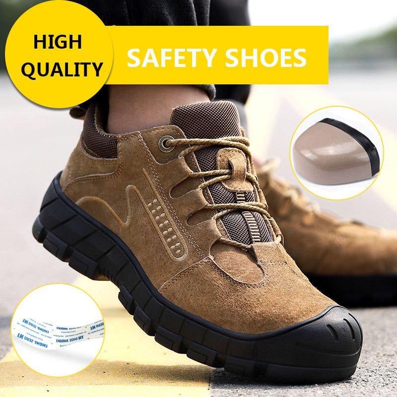 Safety Shoes With Steel Toe Cap Hiking Shoes Work Shoes
