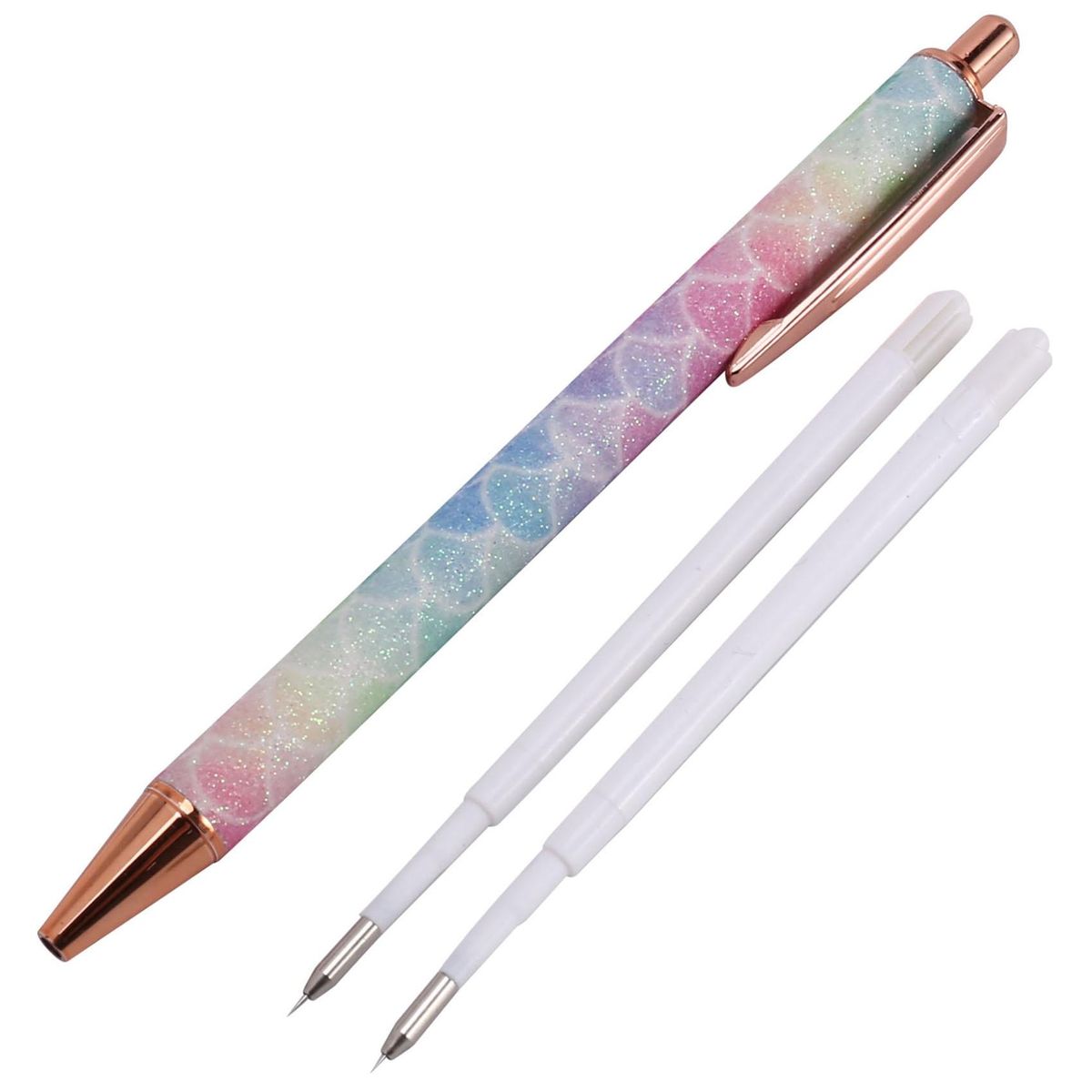 Air Release Pen Tool Pin Pen Craft Vinyl Air Release Weeding Tools for Squeegee Out Bubble HTV Craft Vinyl with Refills