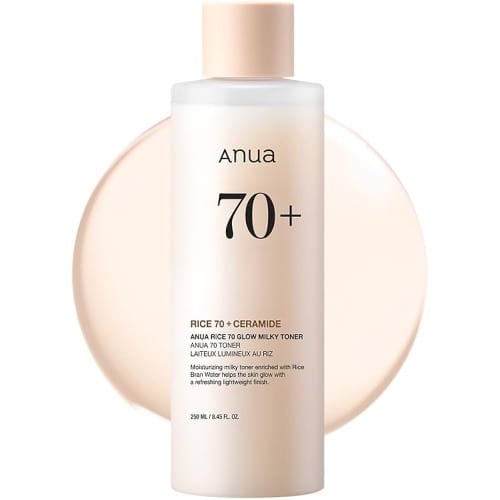 Anua Rice 70 Glowy Milk Toner 250ml
