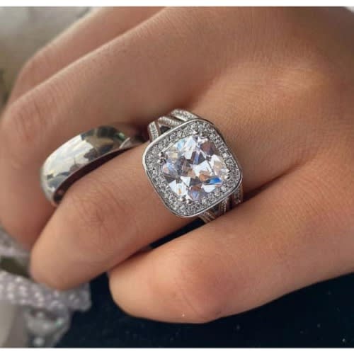 Wedding Ring Set - Sterling Silver