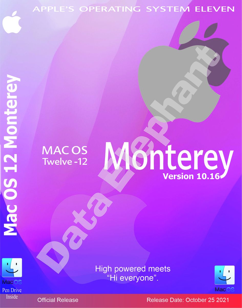 Mac OS Monterey V12