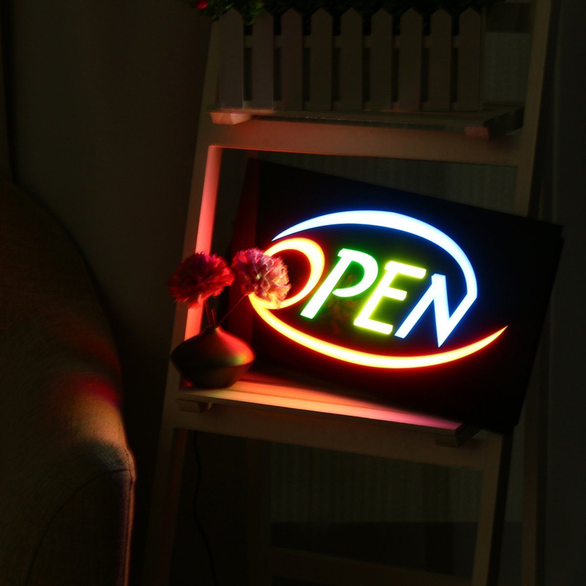 OPEN LED Neon Sign Bar Shop Business Display Studio Window