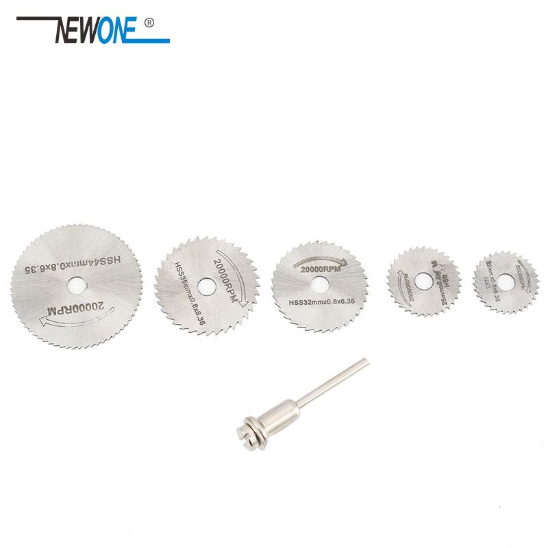 6pcs/set Hss Mini Circular Saw Blade Woodworking C