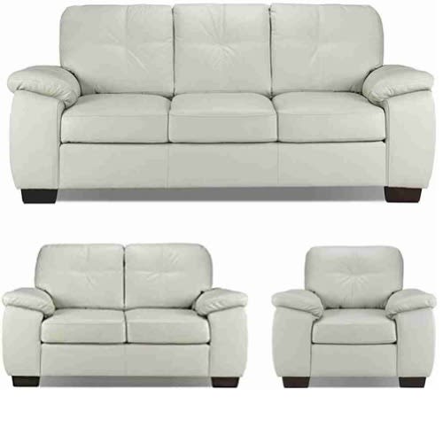 Grand 6 Seater Sofa Set - White