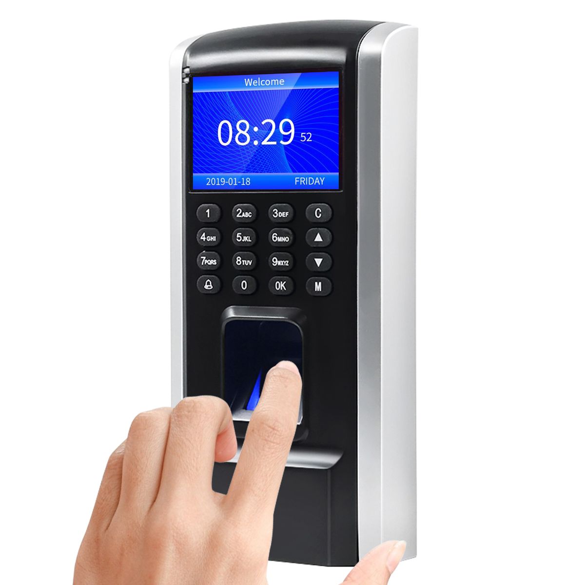 Fingerprint Access Control Time Attendance Machine Biometric