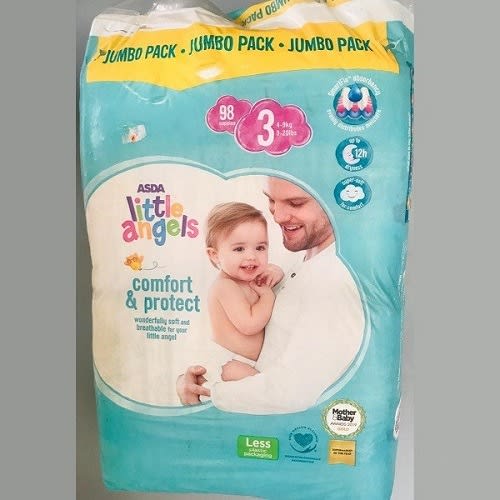Little Angels Diapers Size 3