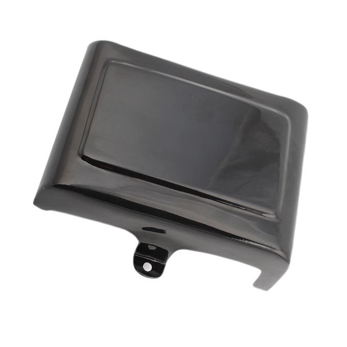Black Right Side Battery Box Cover For Harley    Street Bob Low