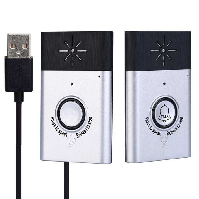 Wireless WiFi Doorbell Smart Door    2-WayTalk Bell  Silver