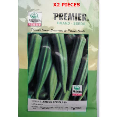 Clemson Spineless Okra Seeds -20g