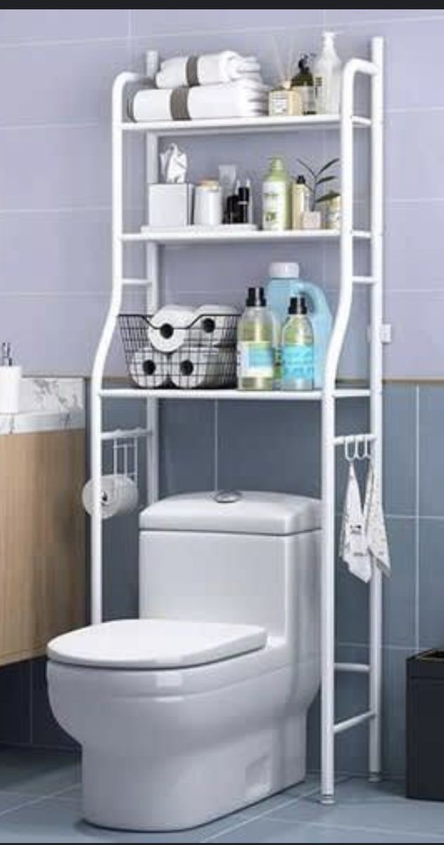3 Tier Toilet Rack Shelf Organizer