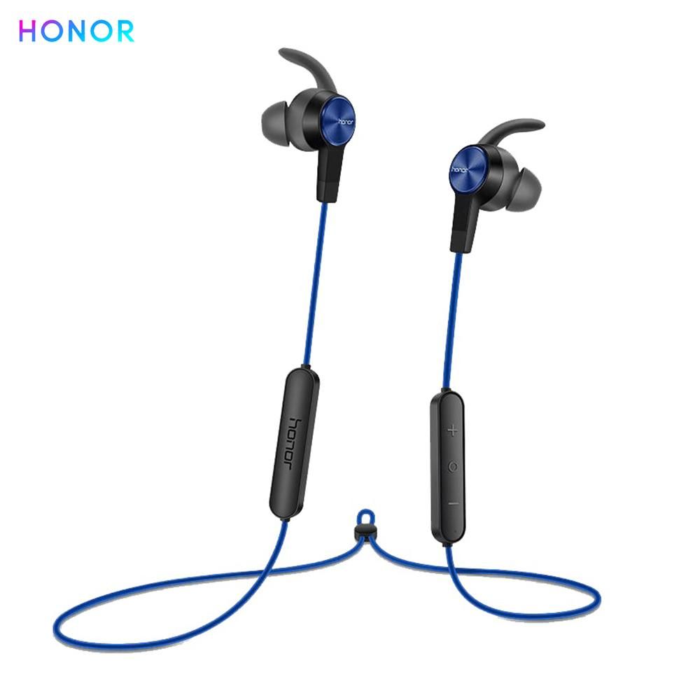 HONOR Sport BT Earphones IPX5 Waterproof Sweatproof Magnetic High-fidelity HiFi Audio Bass Headset 10-days Standby 11-hours Playback Headphones for Android iOS