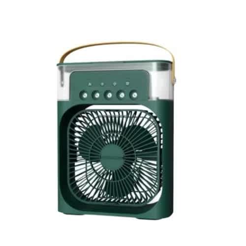 Large Humidifier Air Cooling Electric Non-rechargeable Fan - Green