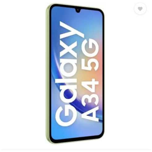 Galaxy A34 128gb Rom + 6gb Ram - 6.6'' - Android 13 - Li-po 5000 Mah - Awesome Lime