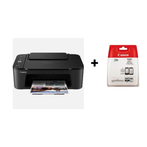 Pixma Ts3440 Wireless All-in-one Inkjet Printer + Extra Set Of Ink