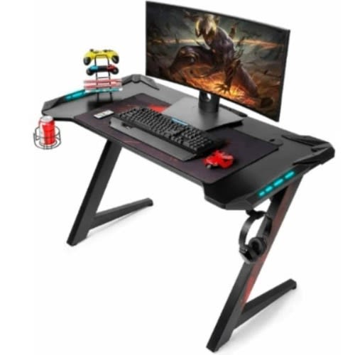 Economic  Computer Gaming Desk -RGB  - 6 Colors